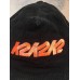 Vtg K2 Corduroy Trucker Hat Cap Snapback Black Pink Ski Snowboard Made in USA  eb-73611703